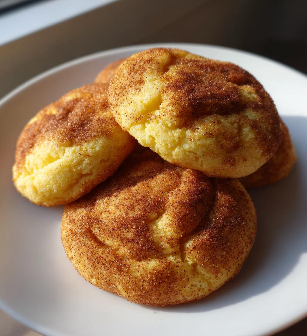 almond flour snickerdoodle cookies