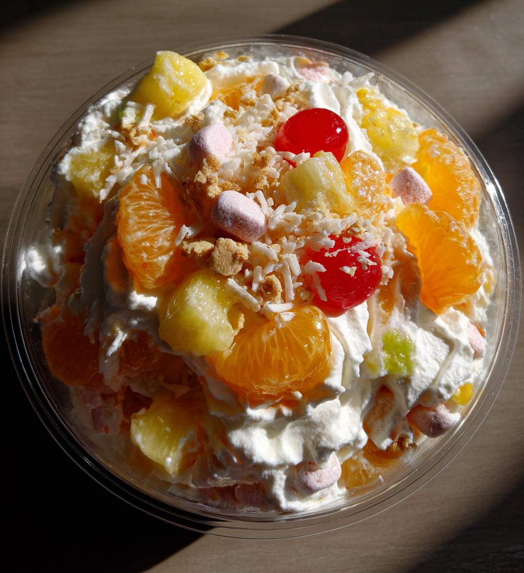 ambrosia fruit salad with cool whip