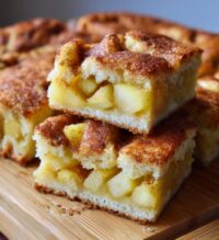 apple pie snickerdoodle cookie bars