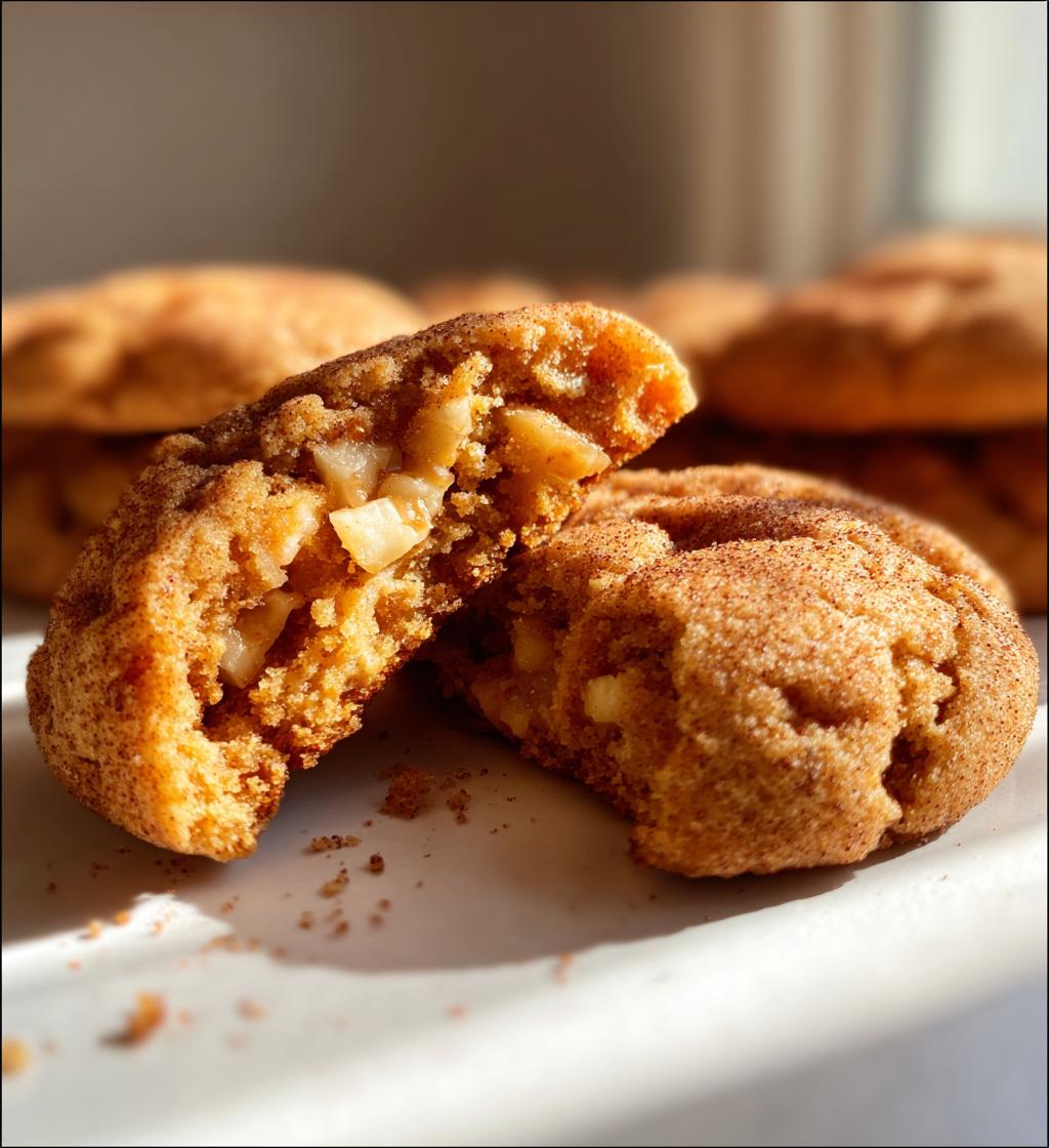 apple pie snickerdoodle cookie