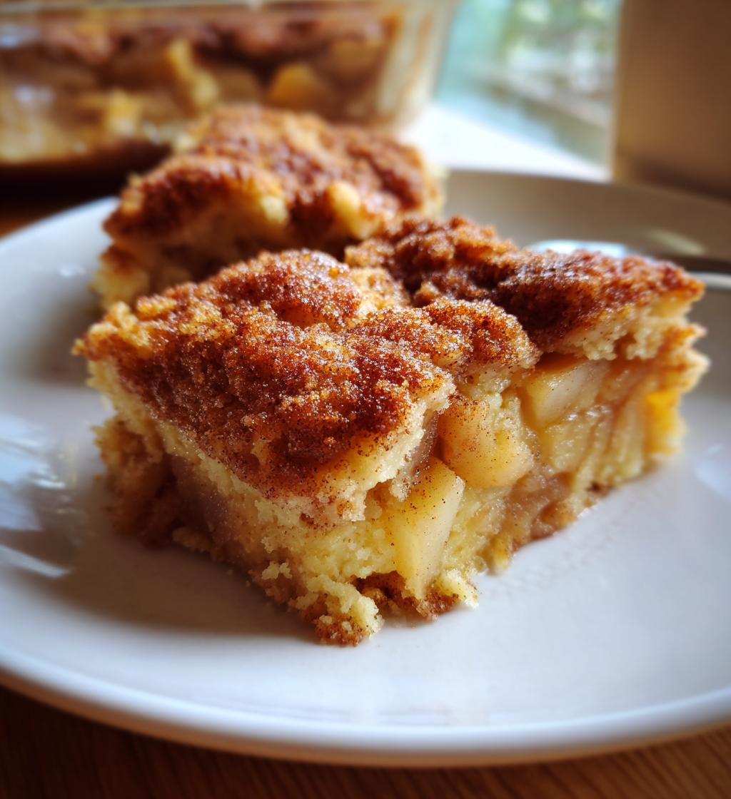 apple snickerdoodle cobbler