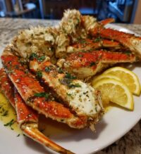 bake crab legs oven