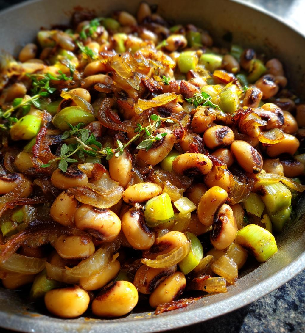 baked black eyed peas