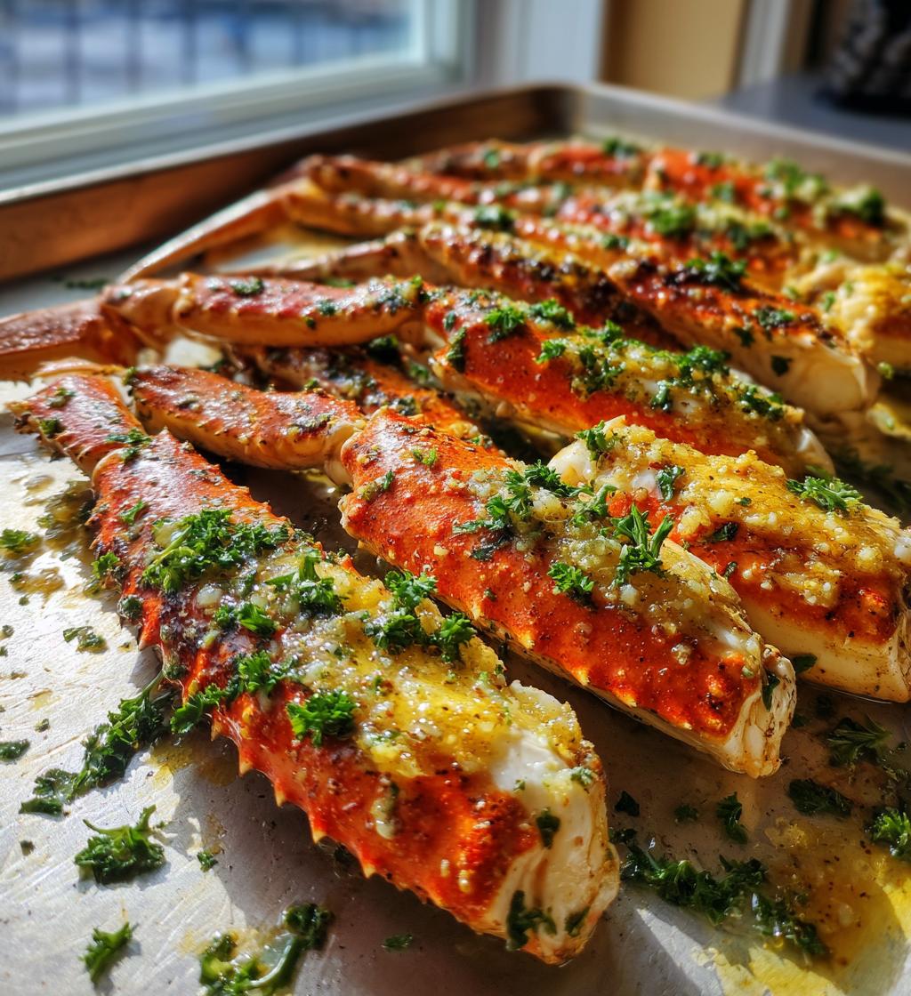 baked crab legs oven