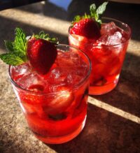 big batch valentine cocktails