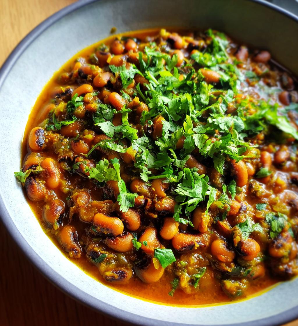 black eyed beans curry