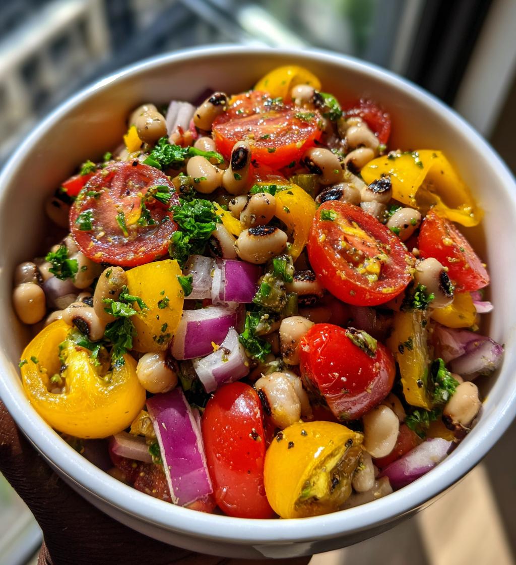 black eyed pea salad