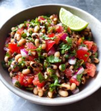 black eyed pea salsa dips