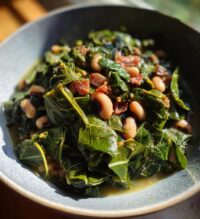 black eyed peas and collard greens recipe