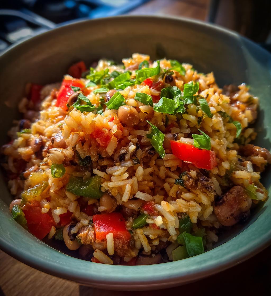 black eyed peas and rice recipe