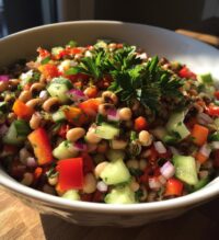 black eyed peas salad