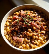 black eyed peas with ham hock