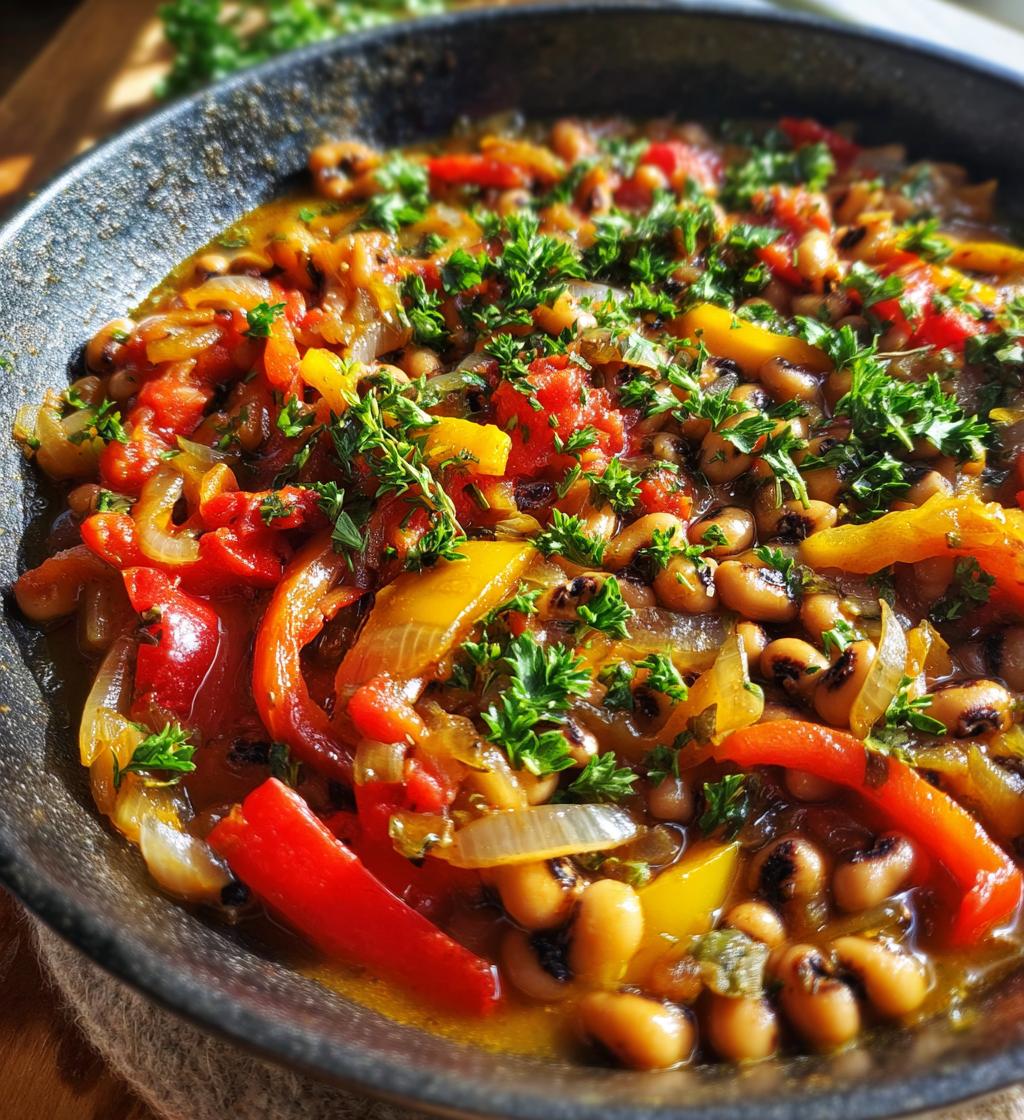 black eyed peas without meat