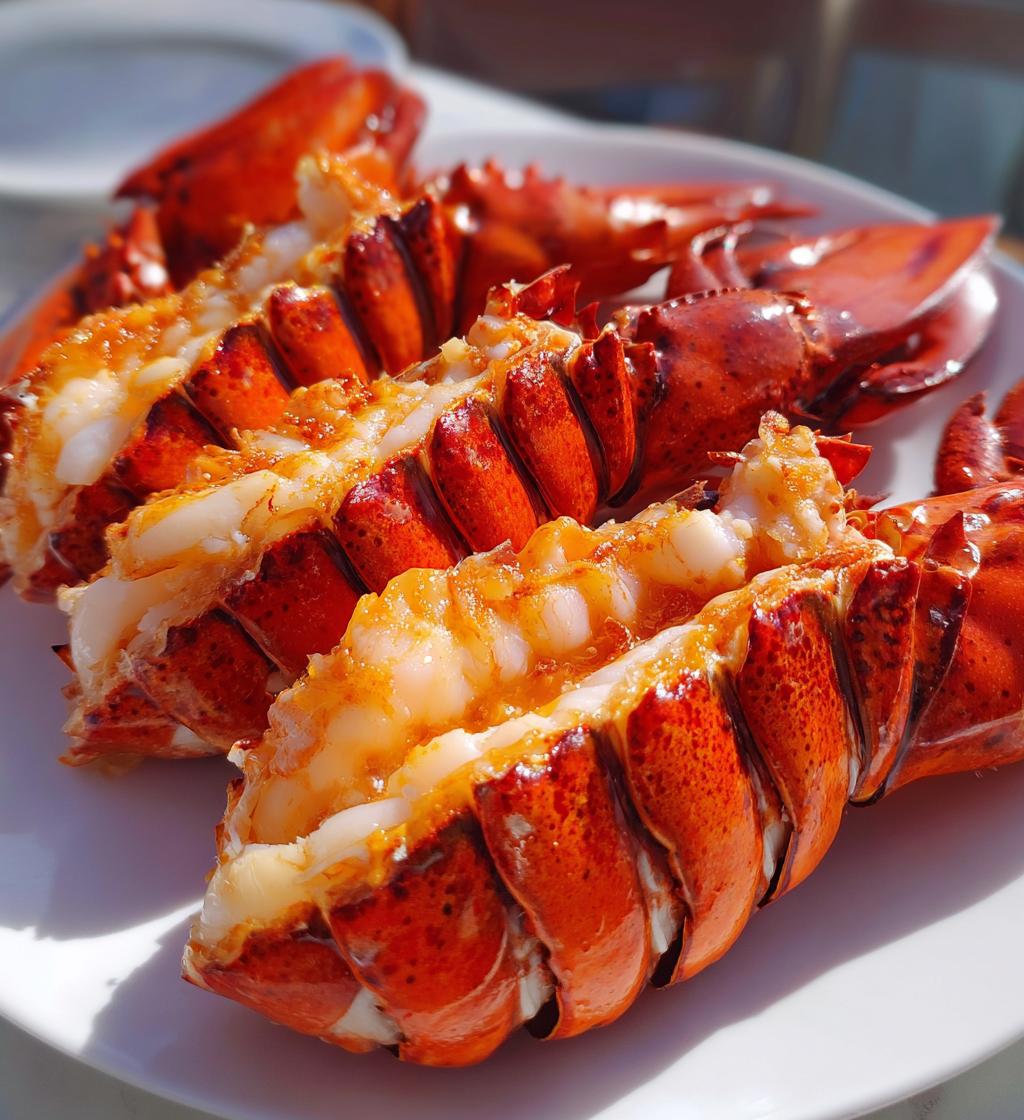 boiling lobster tails