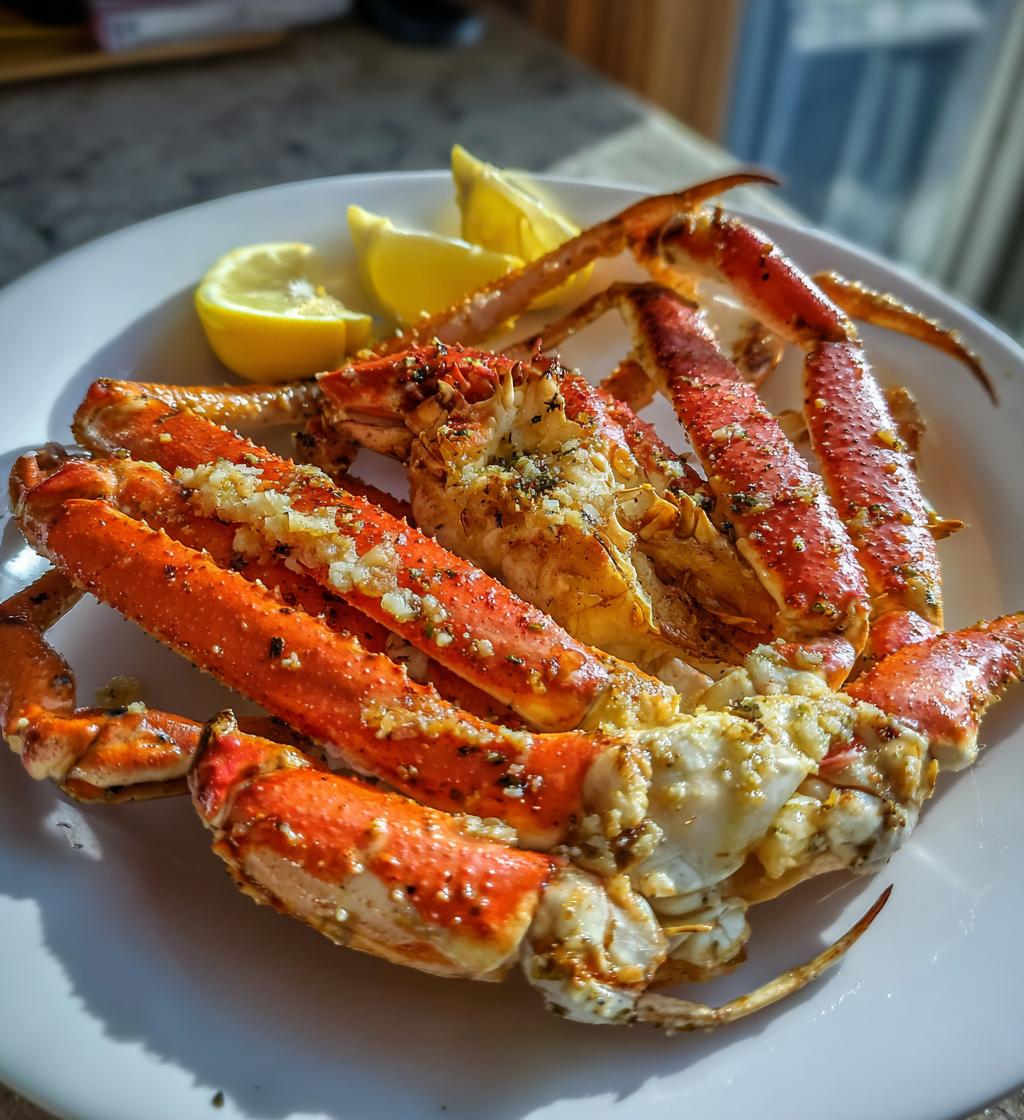 broiled crab legs