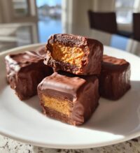 brownie buckeyes