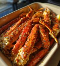 buttery crab legs
