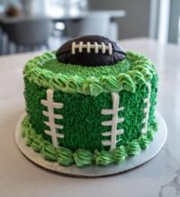cake decorating football
