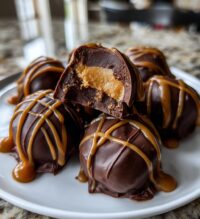 caramel buckeyes