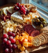 charcuterie board for football game