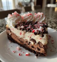 chocolate peppermint cheesecake