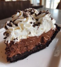 chocolate peppermint pie