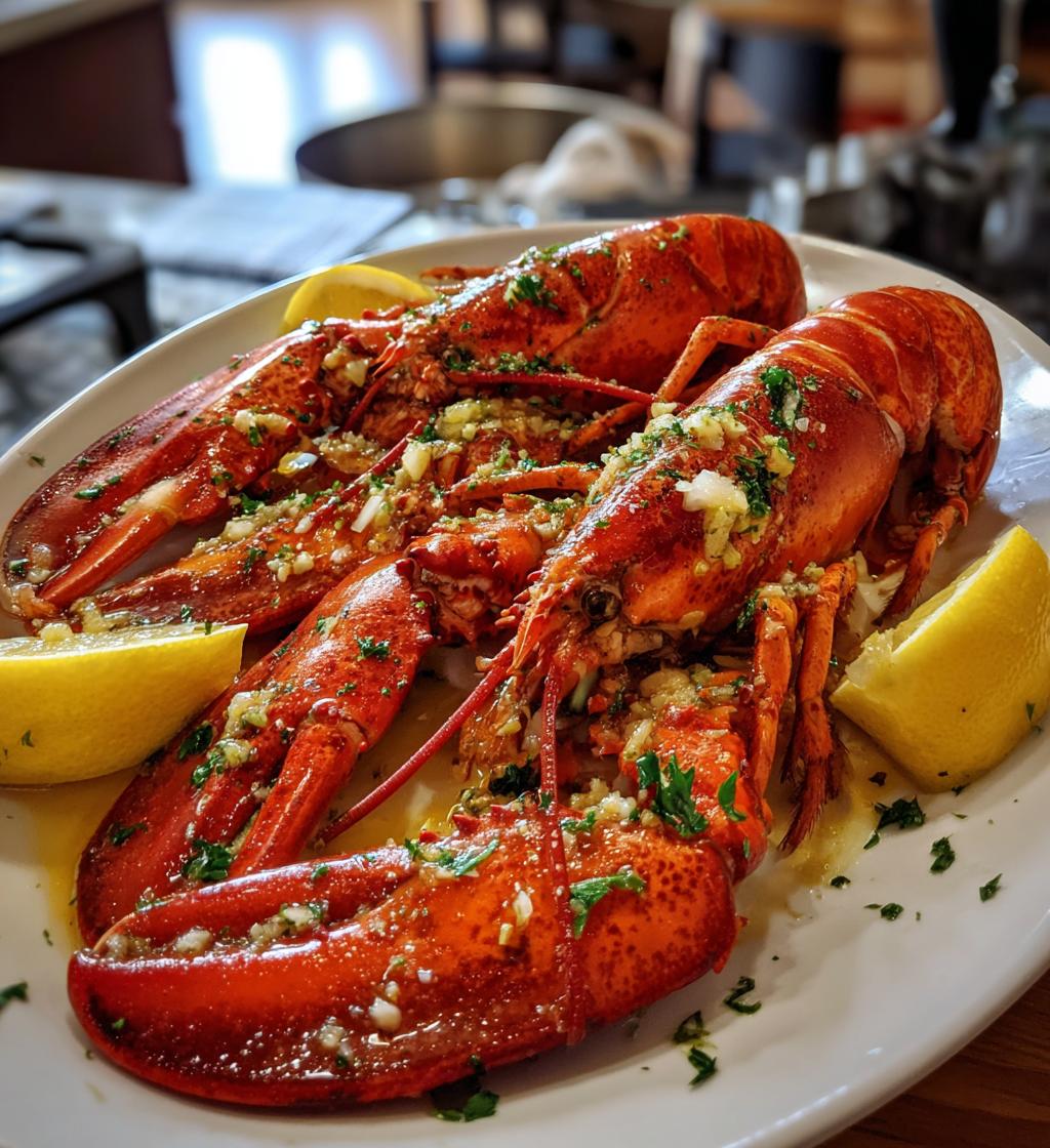 christmas lobster