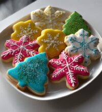 christmas royal icing cookies