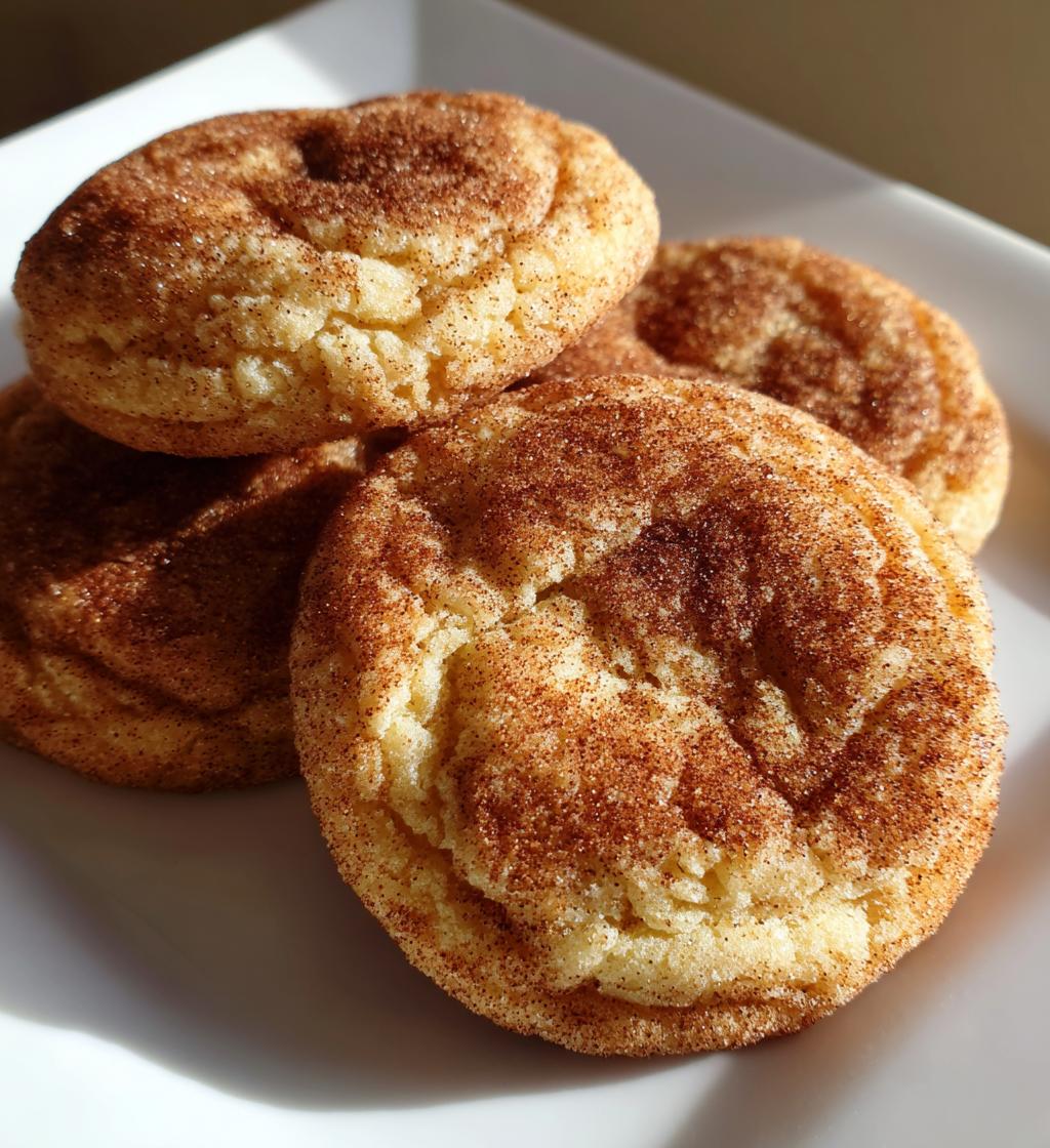 cinnamon snickerdoodle cookies