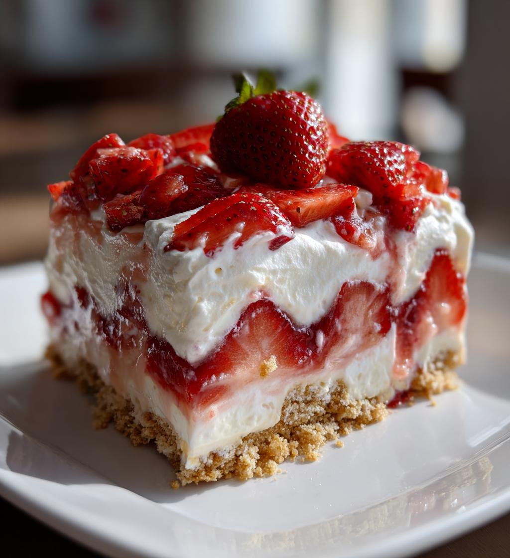 cool whip strawberry dessert