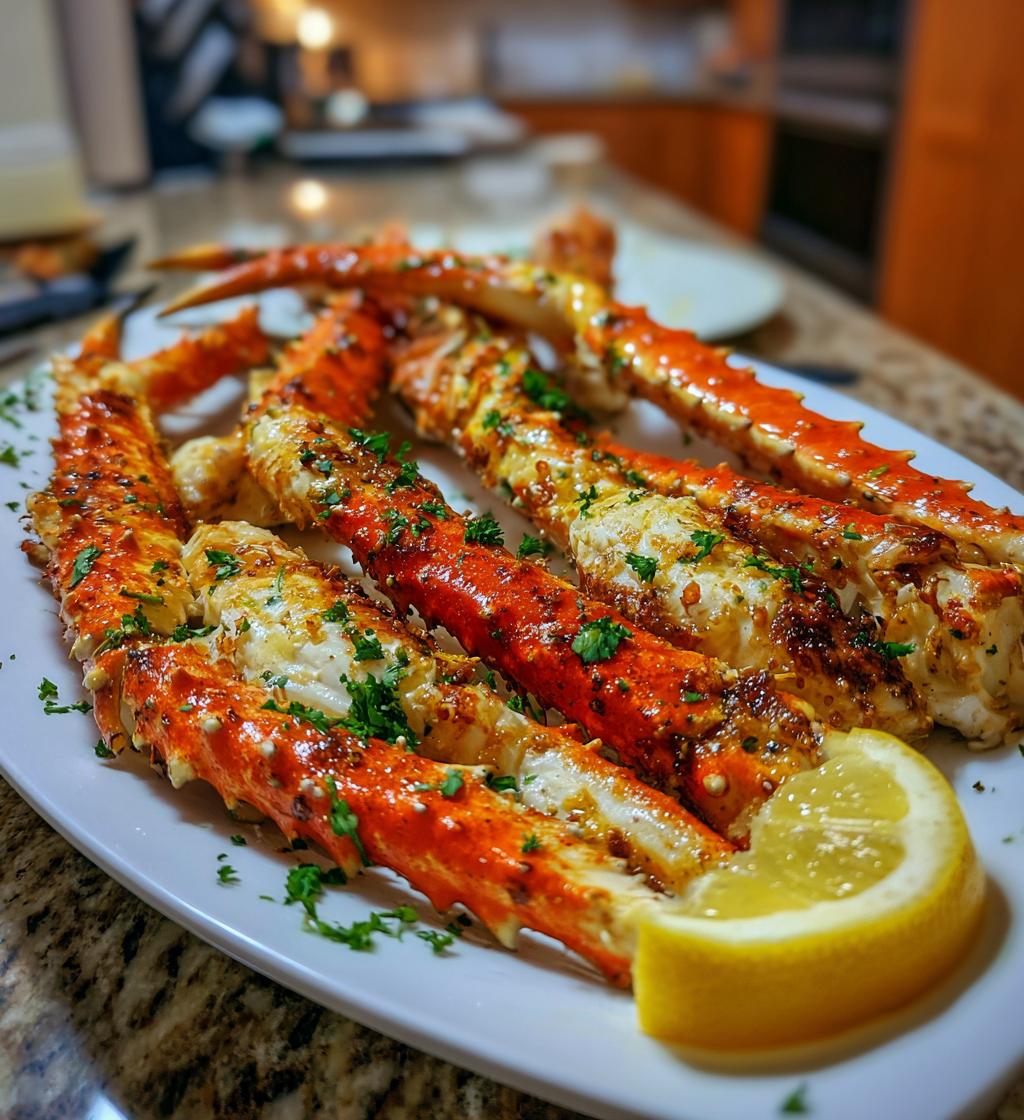 crab legs dinner