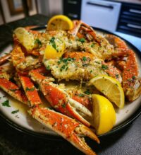 crab legs on blackstone