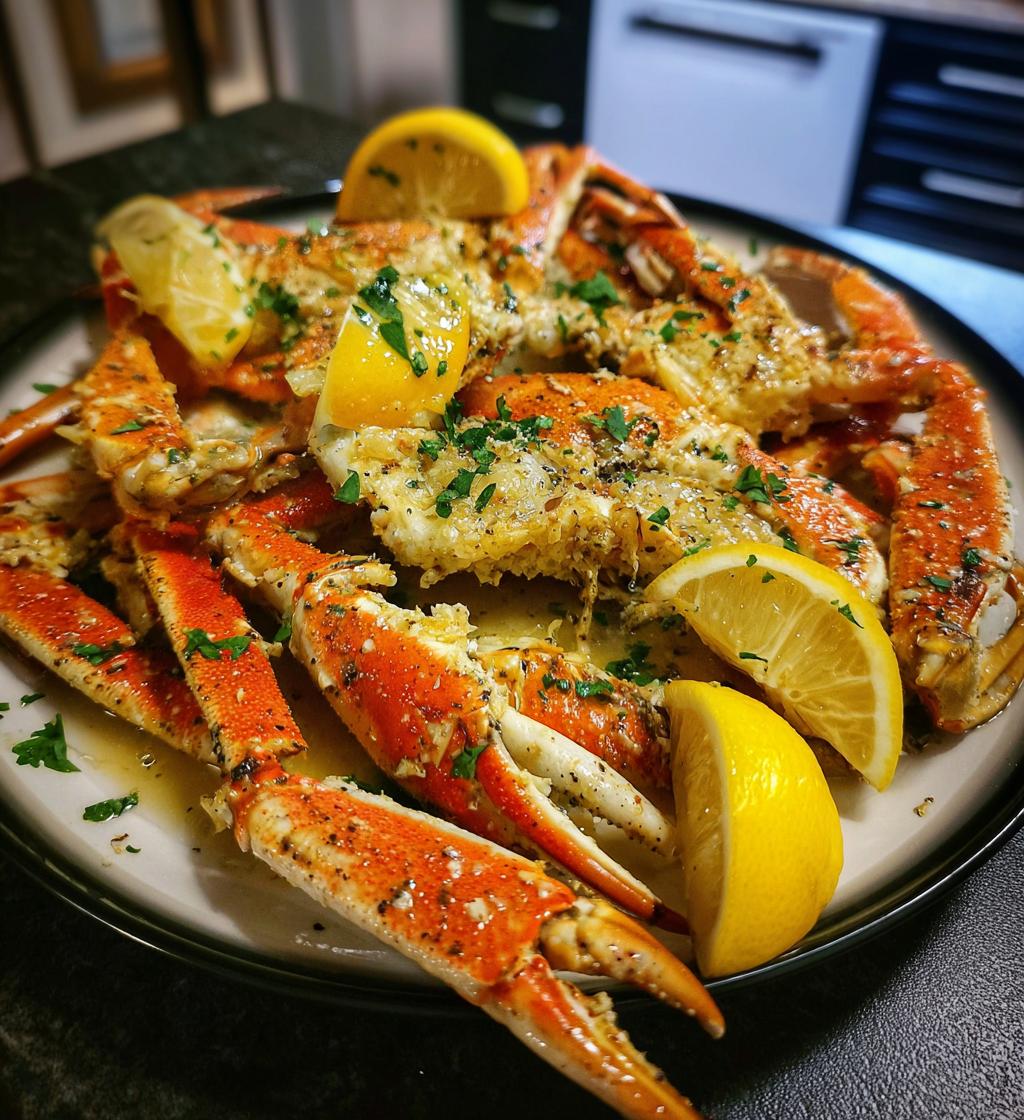 crab legs on blackstone