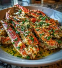crab legs with garlic butter