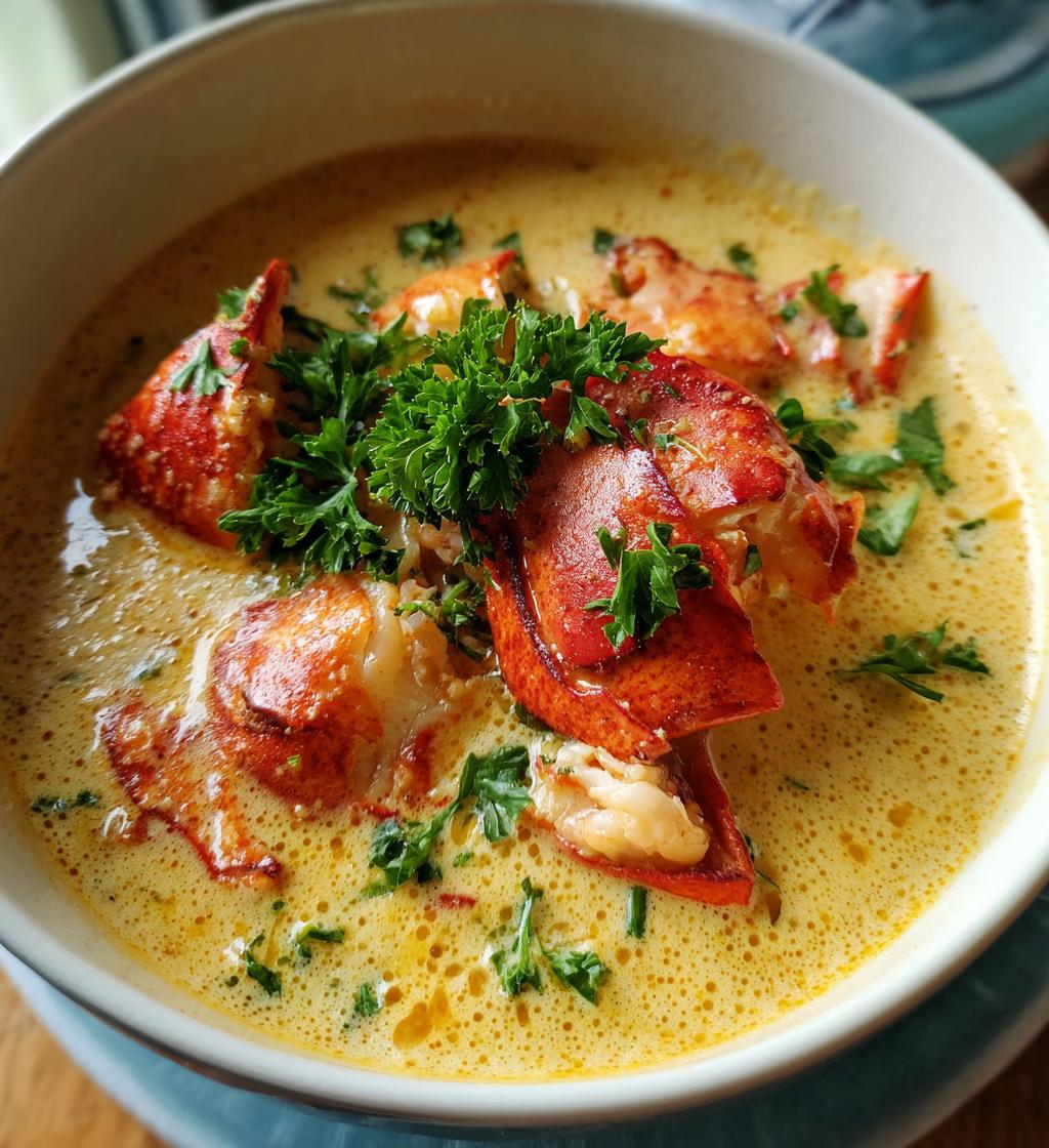 crockpot lobster bisque