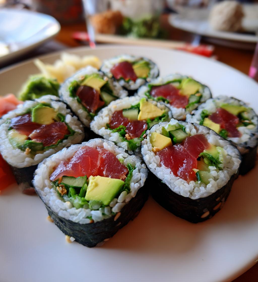 cute sushi valentine