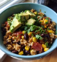 daniel fast burrito bowl