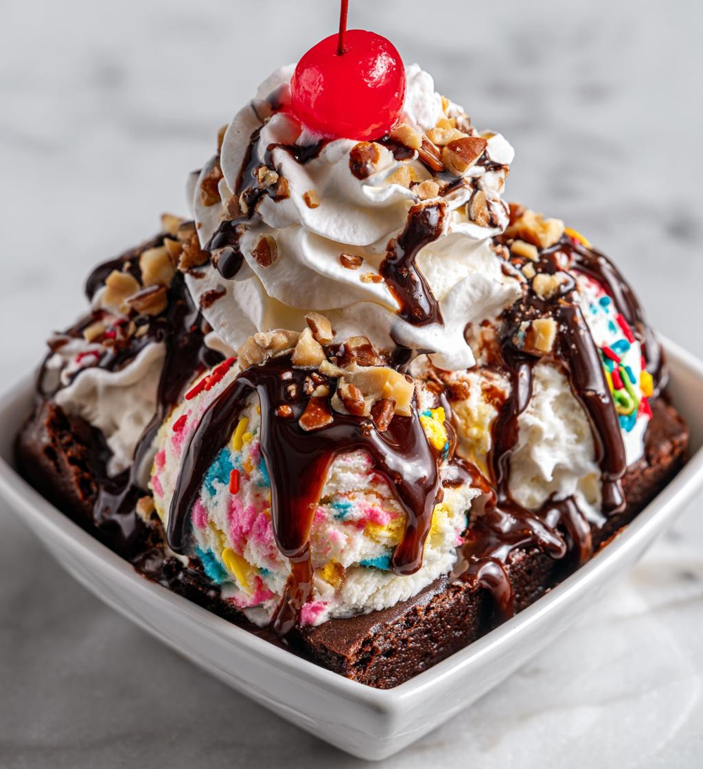 dreyers super sundae brownie bowl