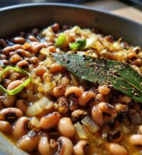dry black eyed peas recipe