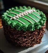 easy football cake