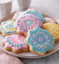 easy royal icing cookies design