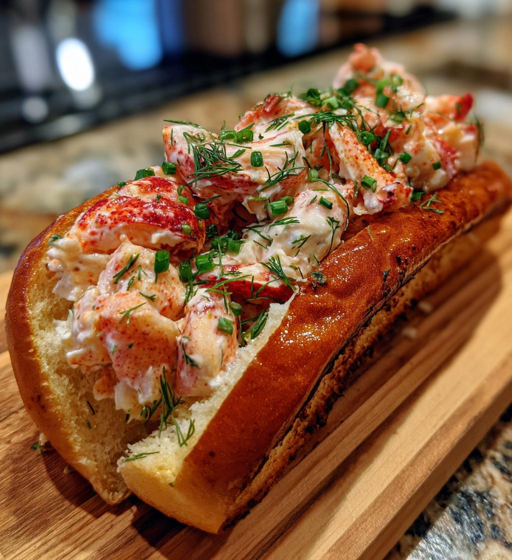 fancy lobster roll