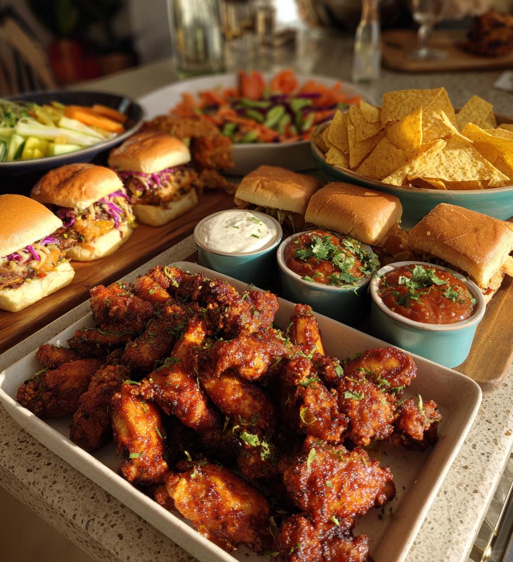finger food football party