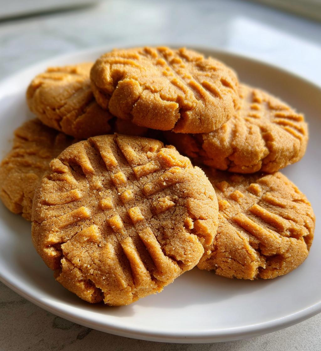 flourless peanut butter cookies
