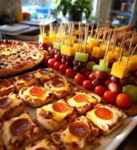 football birthday food