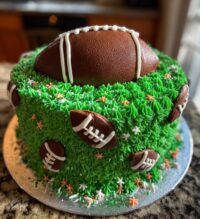 football cake smash