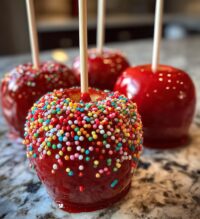 football candy apples