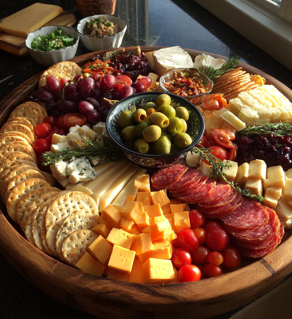 football cheese board