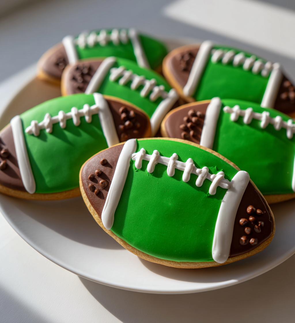 football cookies birthday