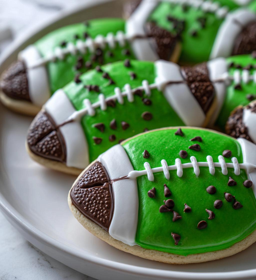 football cookies easy